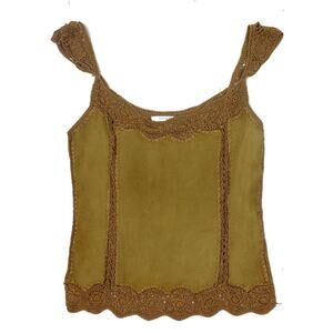 Woodland fairy cami top brown